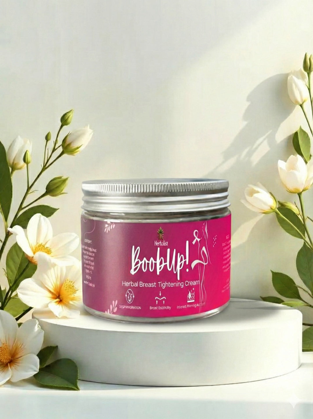 BOOB UP  HERBAL BREAST TIGHTENING CREAM